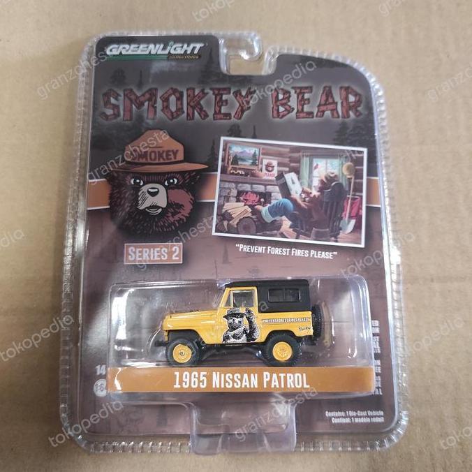 Promo GREENLIGHT SMOKEY BEAR SERIES 2 - 1965 NISSAN PATROL Diskon