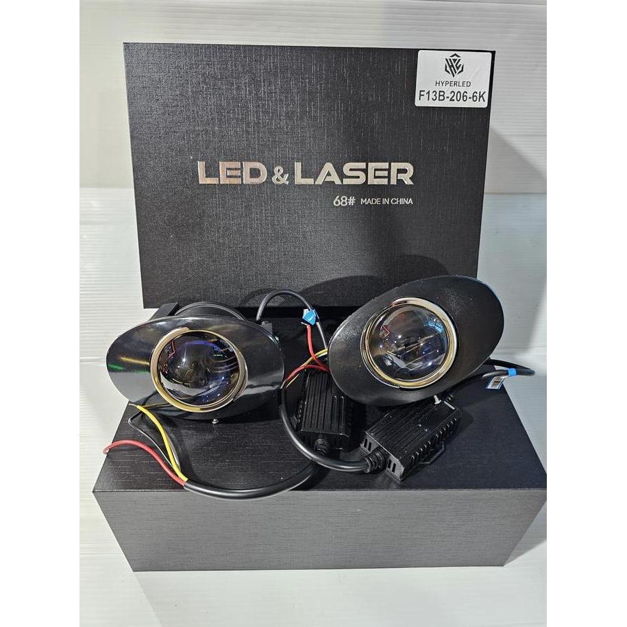 Promo foglamp projector blue lens honda brio hrv 2017 jazz 2012_2014 mobilio Diskon
