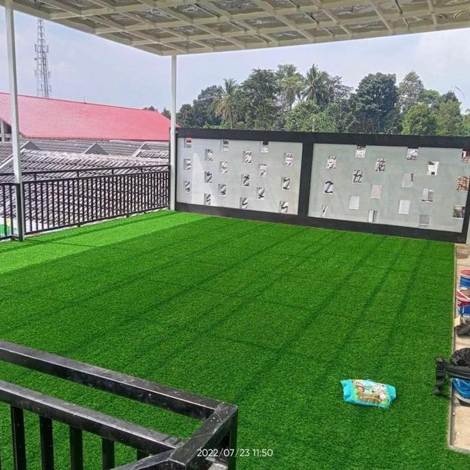 Grdx- Rumput Sintetis Swiss 3Cm 2X3 Meter /Rumput Sintetis / Rumput Sintetis Swiss Green