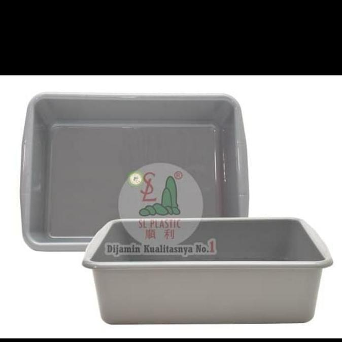 Clafour- Bak Segi Alaska Jumbo/Baskom Segi Plastik Hidroponik/Bak Kotak Jumbo