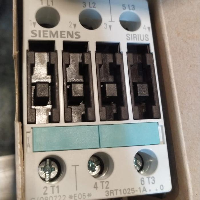 Kontaktor Siemens 3Rt1025-1Af00 40A 110V 7.5Kw New Stok