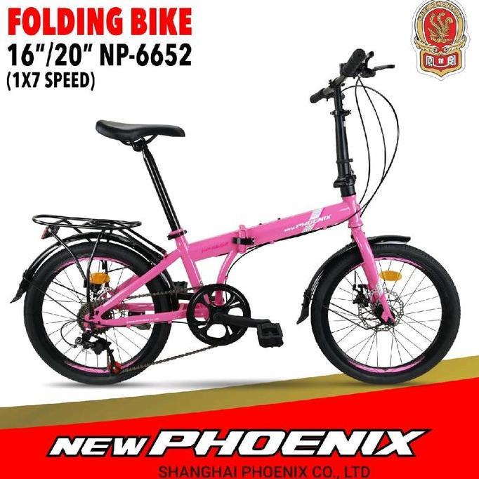 Promo sepeda 20 lipat new phoenix 6656 / phoenix star / velion Diskon