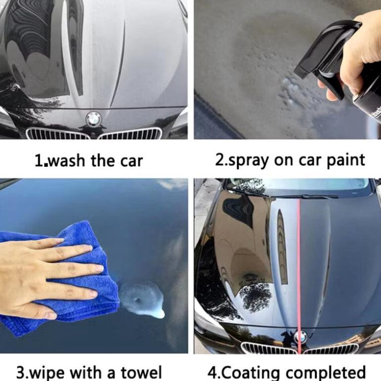BESTPROMO Insta sparkling Pengkilap Motor & Mobil / Cat Doff / Gloss / Body Kasar / Body Halus/pelin