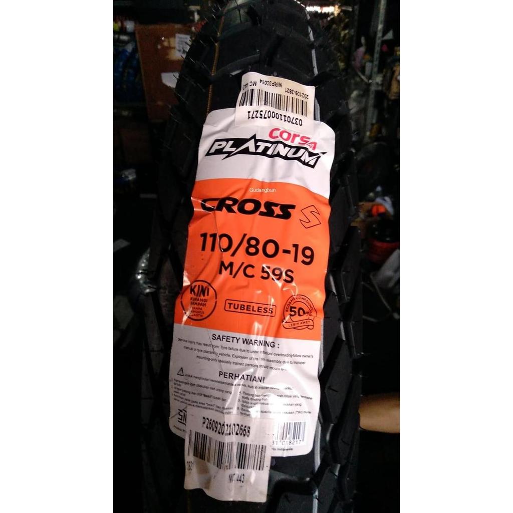 Terlaris Ban Luar Cross S 110 80 19 Corsa Platinum Motor Cross