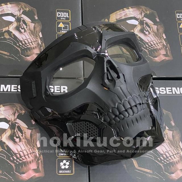 Full Face Skull Messenger Mask For Tactical Helmet Masker Airsoft Cosplay