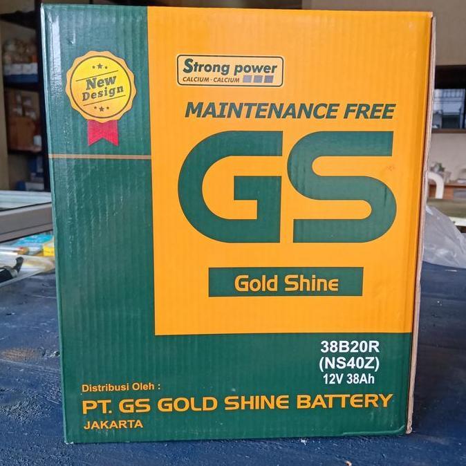 TERMURAH - Aki Avanza/Aki Xenia/GS Gold Shine MF NS40Z/ GS NS 40Z/GS NS 40 Z