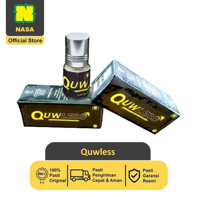 quwless nasa asli original - obat kuat pria tahan lama herbal