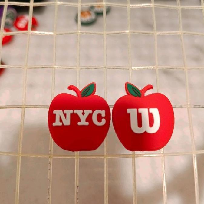 Dampener tennis damper nyc apple wilson tenis damper red peredam tenis raket damper