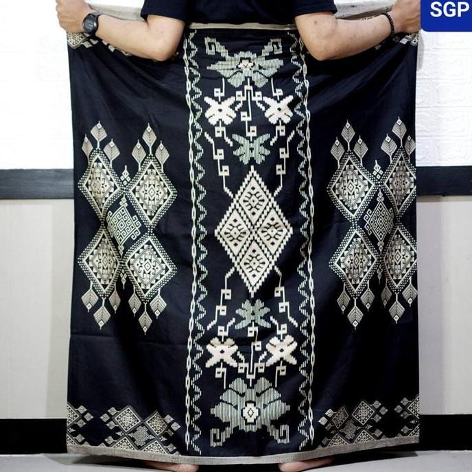 Disiniaja- Sarung Batik Motif Wadimor Bali Sarung Batik Dewasa Santung Primis Gunungan Terbaru Terla
