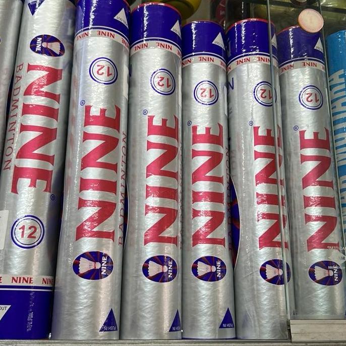 Nine Shuttlecocks Nine SILVER speed 77 Badminton Shuttlecock