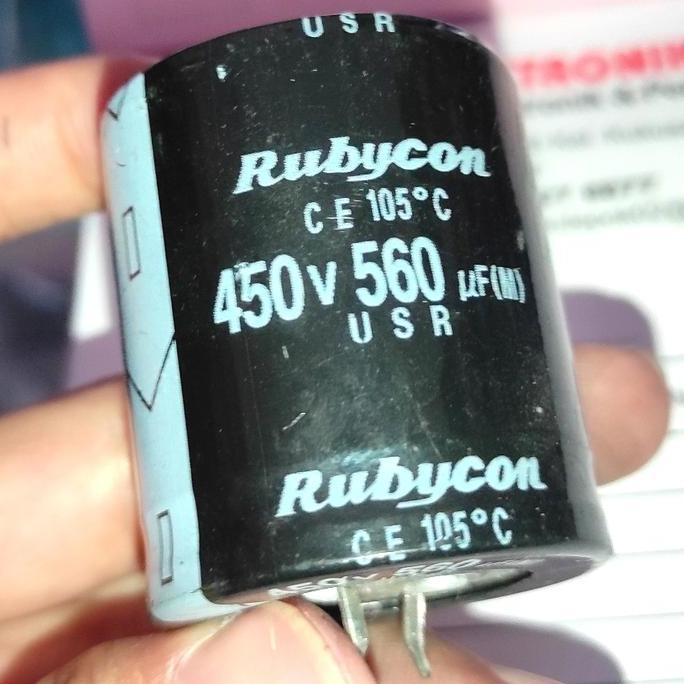 560Uf 450V Elco 560 450 Capacitor 560 Uf 450 V Restock