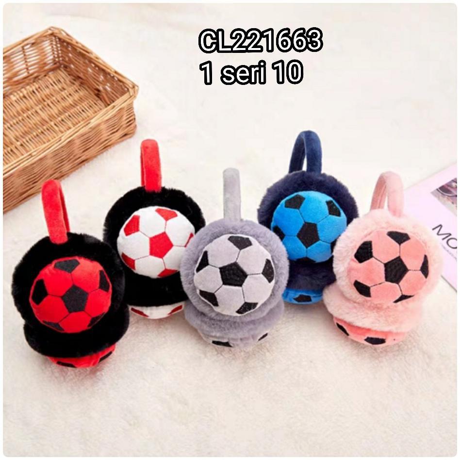 TERMURAH Pelindung Telinga Bayi Anak / Peredam Suara Pesawat / Earmuff Motif Buah dan Karakter/Penut