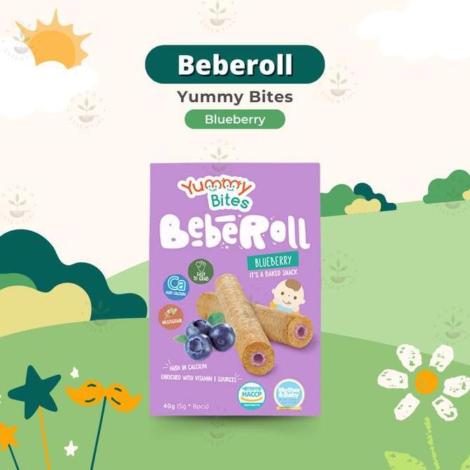 Sandmilk- Yummy Bites Beberoll Blueberry 40Gr