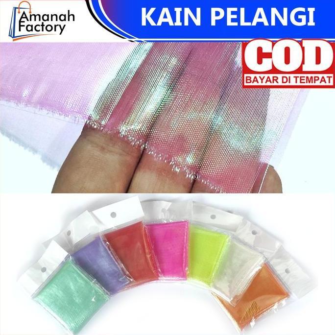 FINESSE Kain Pelangi Bahan Bulu Sutra Halus Untuk Sabiki Rinta Udang Egi Assist Hook Kotrekan Umpan