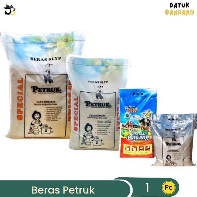 BERAS PETRUK 50kg ORIGINAL KERAJAAN WAYANG 25kg 20kg 10kg 5kg ASLI Nasi Rice Food Porang Bubur