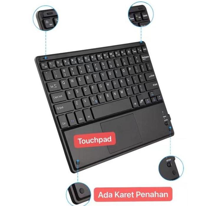 VERBENA Keyboard Portable Universal Bluetooth Tablet Wireless for Windows