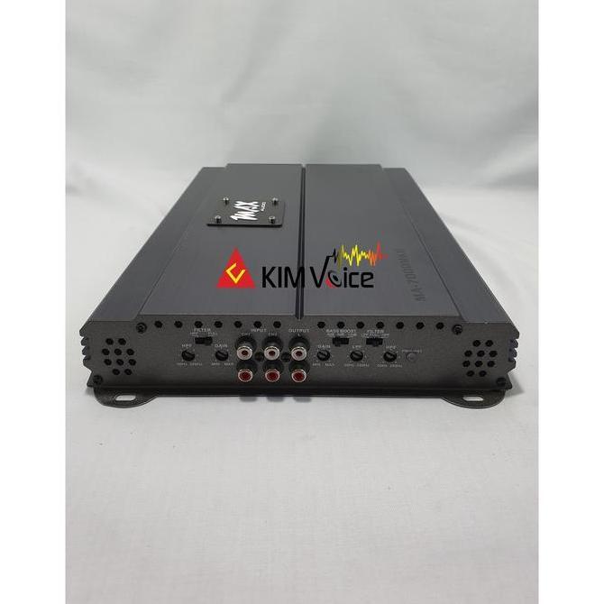 Power Amplifier MAX Audio 4 Channel MA-7000 MK II
