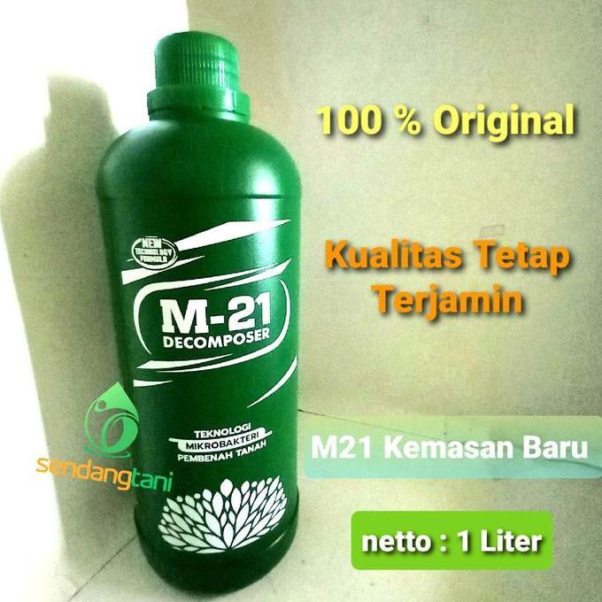Grdwix- M21 Decomposer Pembuatan Kompos Dan M 21 Pupuk Organik Mikrobakteri Pembenah Tanah Original 