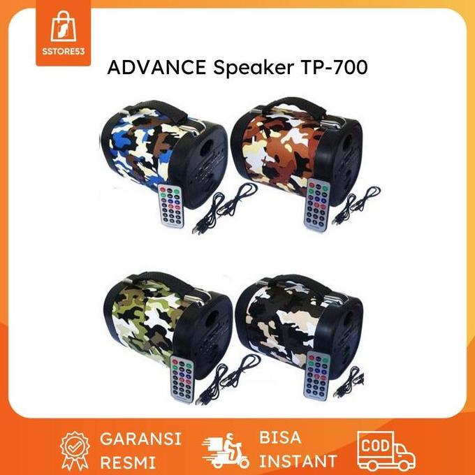 Speaker Advance TP-700 Mp3 dan Radio