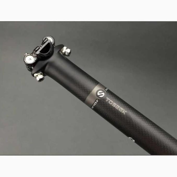 COMEGO SEATPOST TIANG JOK SADEL SEPEDA LIPAT MTB ROADBIKE CARBON 27.2