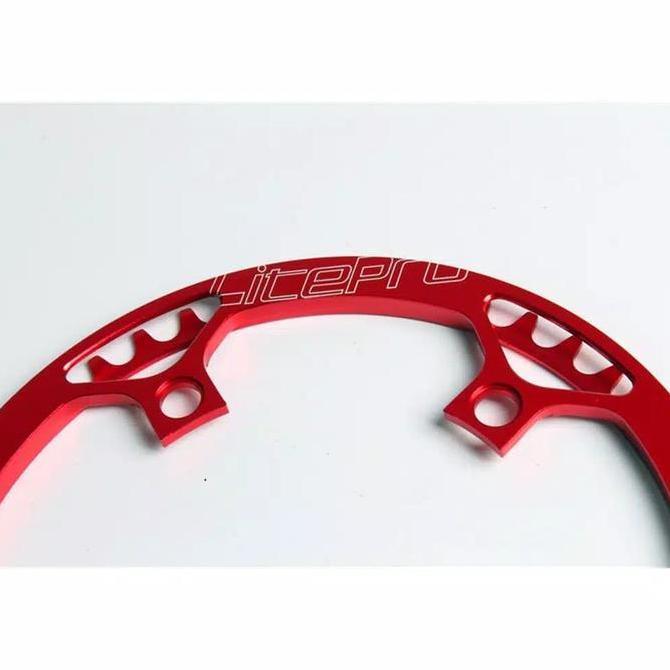LITEPRO CHAINRING SEPEDA LIPAT GEAR GIR DEPAN GUARD CNC 130 BCD