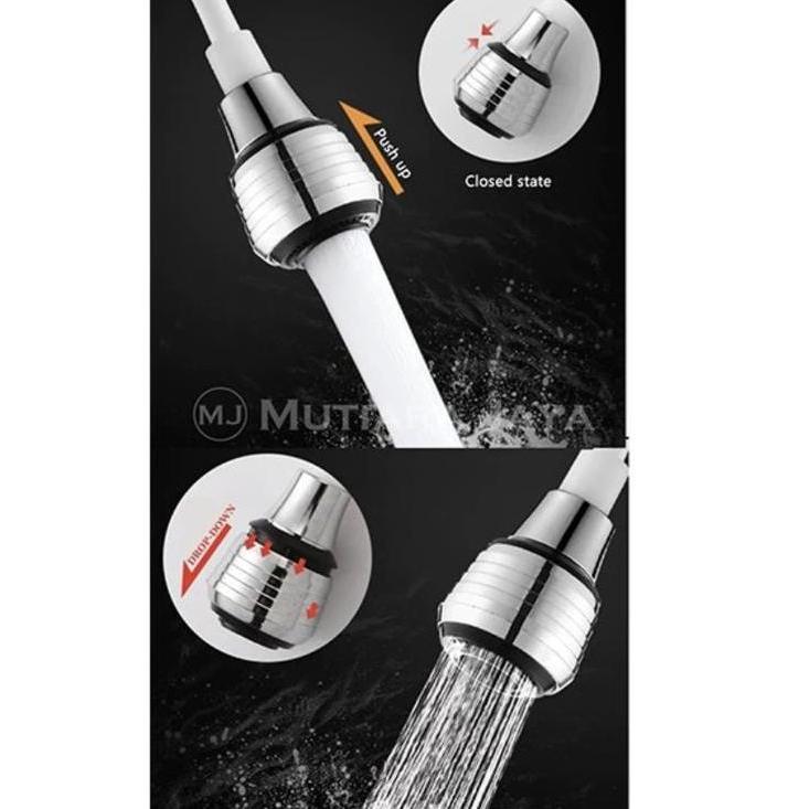 Teruss- Sambungan Kran Cuci Piring Wastafel Shower Keran Selang Panjang