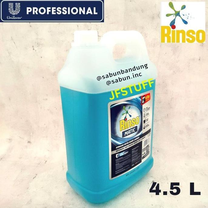 Ready  RINSO Professional Detergent Matic