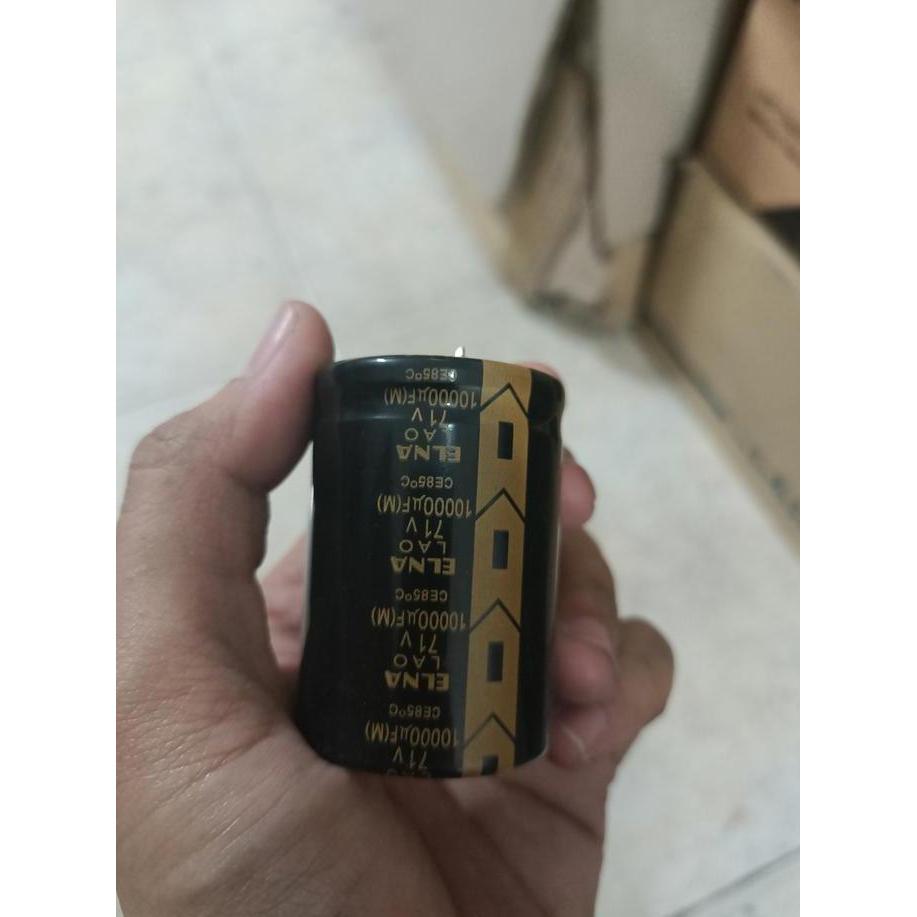 Elco Kapasitor 71V-10000Uf Elna Restock