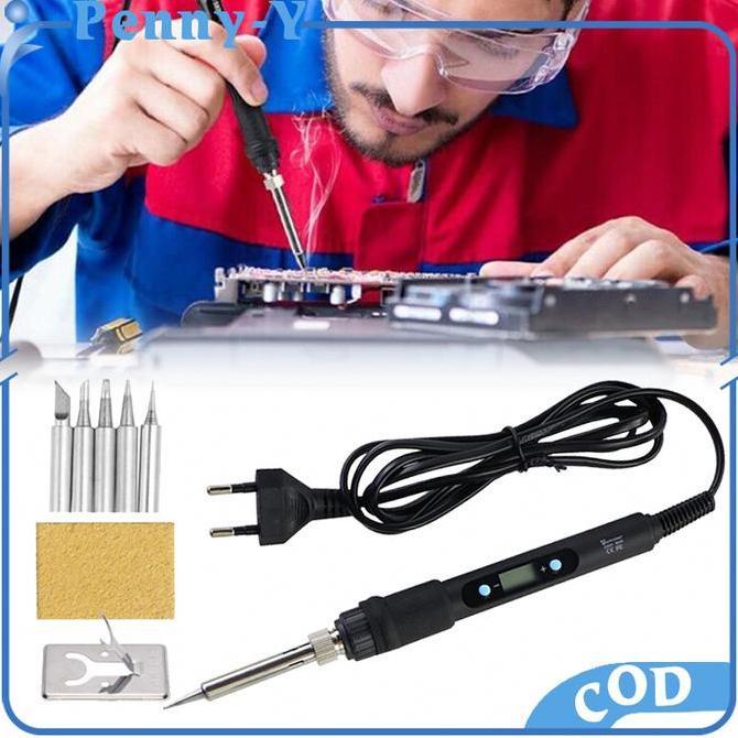 SOORIM 80w Set Soldering Iron Adjustable Solder Electric Solder 80watt Digital Lcd Display