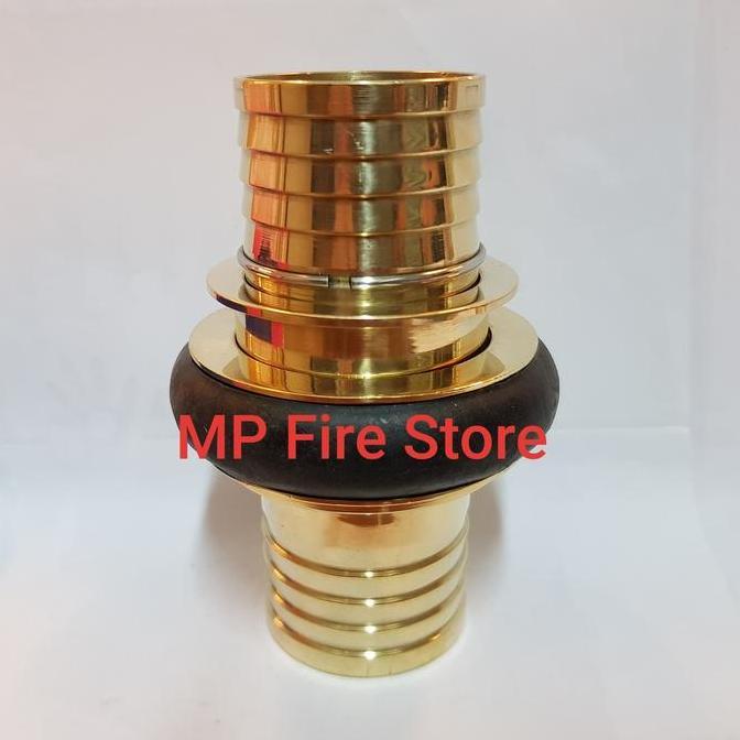 Coupling Machino Kopling Selang Pemadam Kebakaran 2 Inch Kuningan