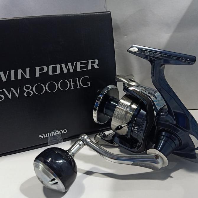 Reel Shimano twin power 2021 Sw 8000Hg