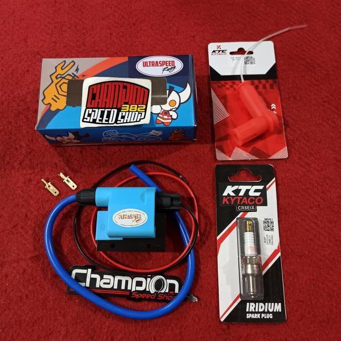 Paket Koil Cop Busi Iridium KTC Kytaco Vario 125 Vario 150