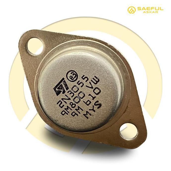 Transistor final audio MJ2955 dan 2N3055 sparepart