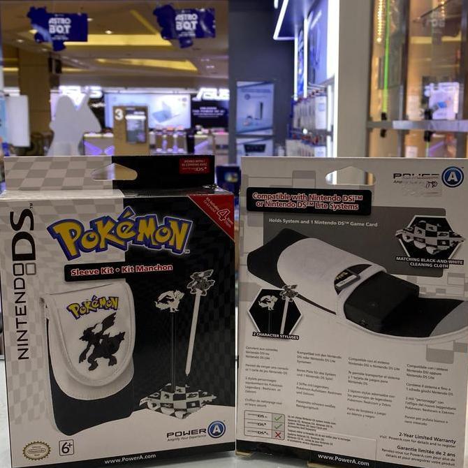 NDS Nintendo Ds Pokemon Sleeve Kit + Kit Manchon