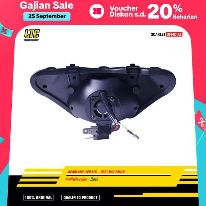 Ltc Headlamp Lampu Depan Led 5621 Motor Mio Smile