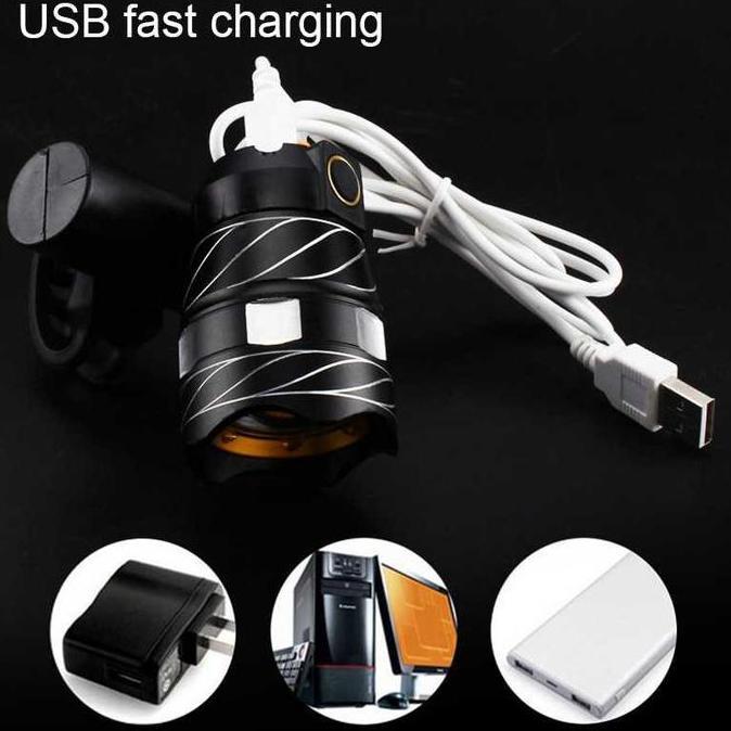 Lampu Sepeda LED Waterproof CREE XML-T6