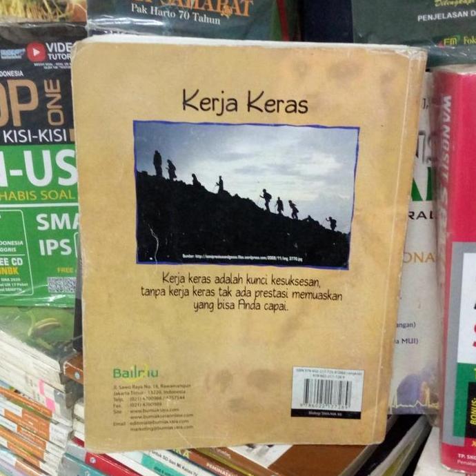 Biologi untuk SMA kelas 12 Bailmu original bekas