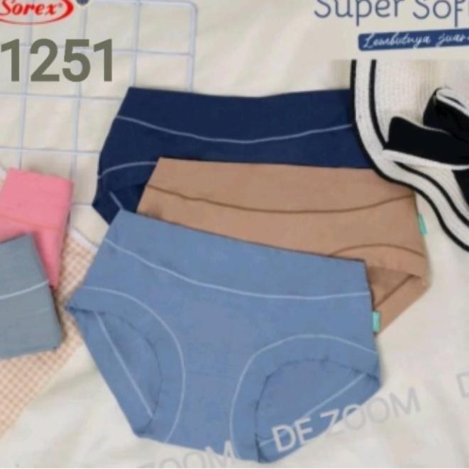 Cd Wanita Cutting Mini Dewasa Sorex 1251 Bahan Spandex Super Soft Semi Boxer