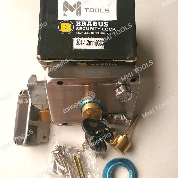 Kunci Otomatis BRABUS - Kunci Pintu Geser Otomatis BRABUS Stainless