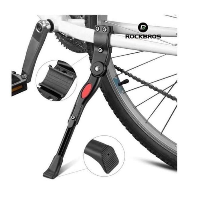 Standar Sepeda Rockbros MTB Sepeda Lipat Alumunium Alloy Adjustable Terlaris