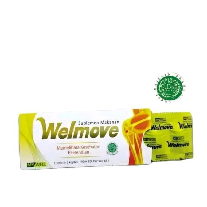 Welmove Suplemen Nyeri Sendi Dan Tulang Lutut 5 Kaplet