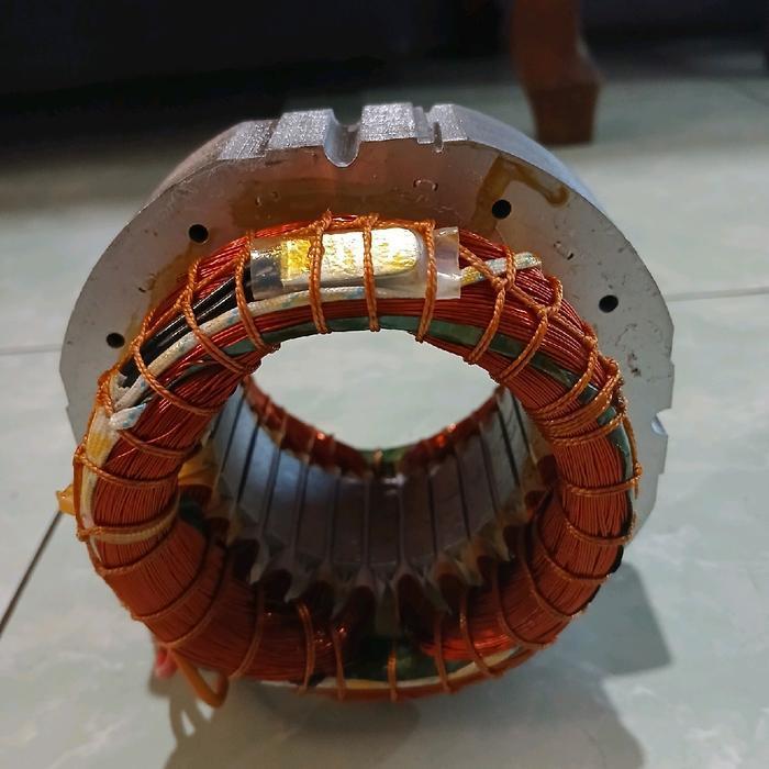 Spul Gulungan Stator Pompa Air Shimizu 125 128 130 135 Bit Original Dan Terpercaya