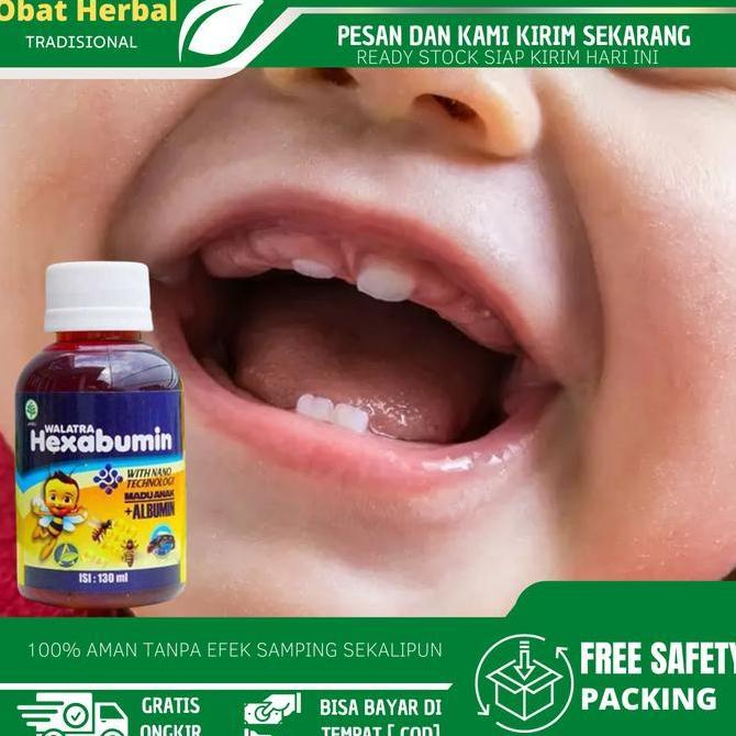 Walatra Hexabumin Solusi Untuk Penumbuh Gigi Anak, Vitamin Cepat Tumbuh Gigi Mempercepat Pertumbuhan