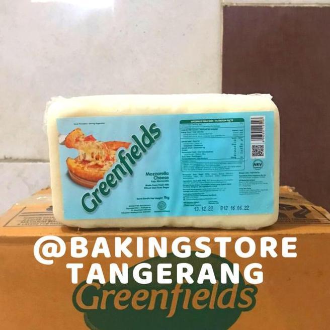 Keju Mozarella Greenfields 1 Kg Mozarella Cheese Greenfields