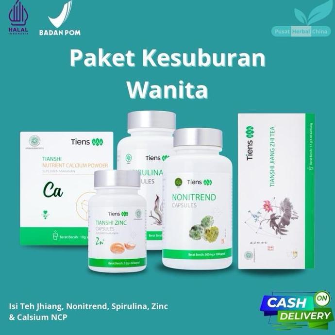 Paket Promil Ibu Tiens Herbal -Bpom