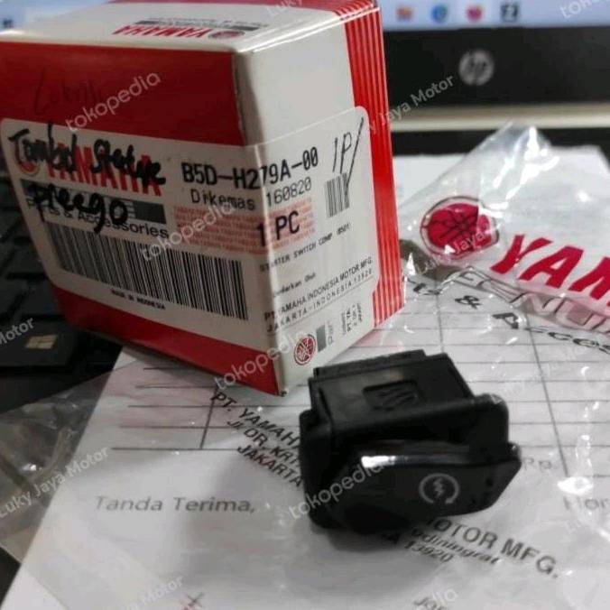 Promo SAKLAR STATER TOMBOL STATER FREEGO, GEAR125,FAZZIO/TOMBOL STATER YAMAHA B5D-H279A-00 Diskon