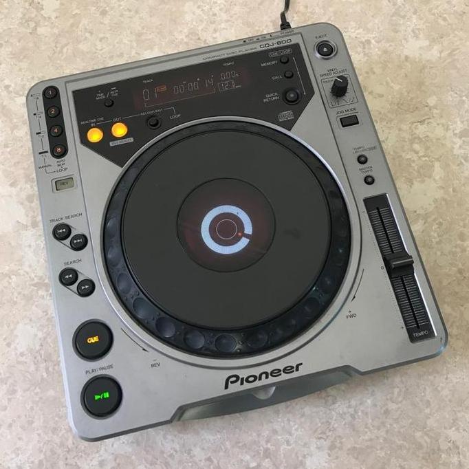 Alat DJ Klasik Pioneer CDJ-800 MK1 Mulus All Normal