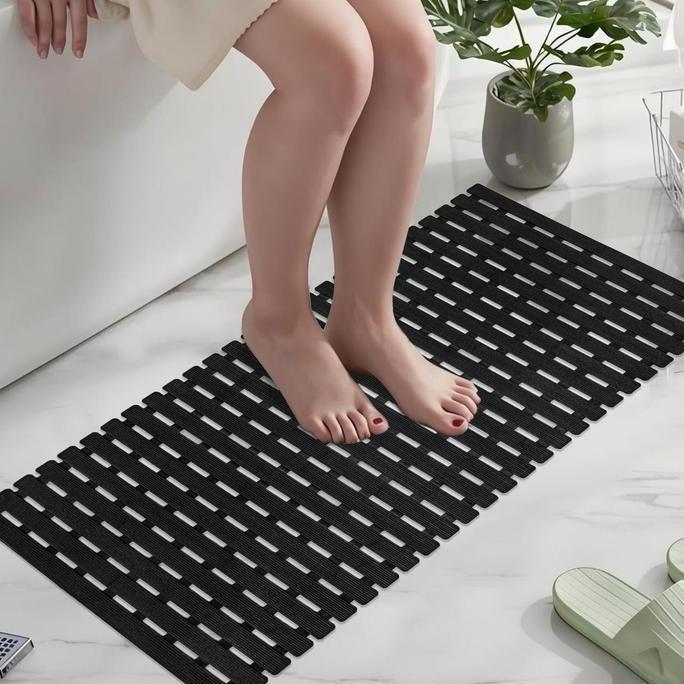 [COD] 43x120cm Keset anti slip kamar mandi/Keset Kamar Mandi Anti Slip Tebal Alas Kamar Mandi Jaring