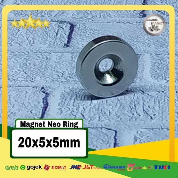 Handbyt- Magnet Neodymium Ring 20X5X5Mm N52