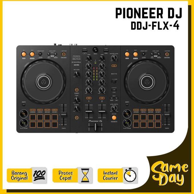 Pioneer DJ DDJ-FLX4 / FLX-4 Original DJ Controller Garansi Resmi